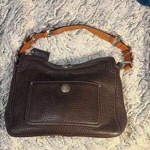 Coach Brown Leather Shoulder Bag